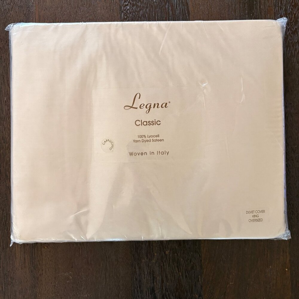 European Duvet Legna SDH Lyocel Yarn Dyed Sateen King Duvet Italy BRAND NEW